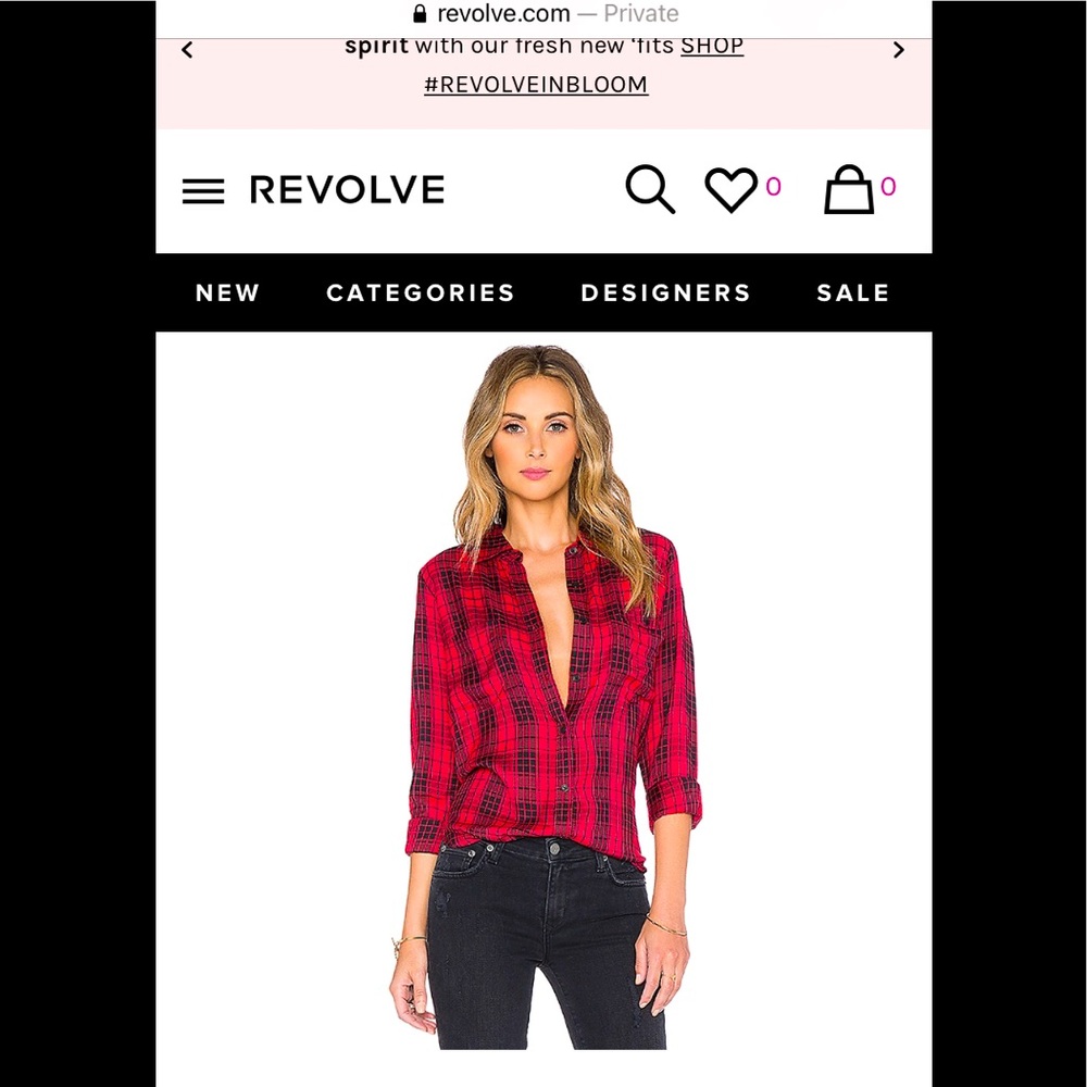 PRISTINE‼️ LOVERS+FRIENDS BOYFRIEND TOP‼️